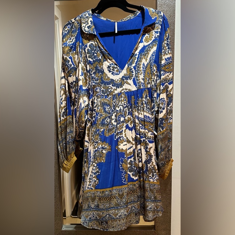Free People long sleeve mini dress